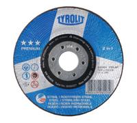 TYROLIT TYROLIT Disque d'ébarbage PREMIUM*** RONDELLER, ⌀ 115 mm, Grain : 36 Quantité:1