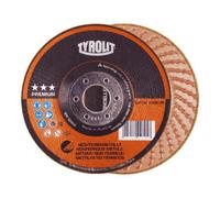 TYROLIT Disques à surfacer Rondeller 29RON Premium 125 x 22,2 mm A36N – pour Alu