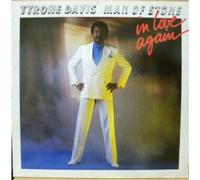 TYRONE DAVIS - MAN OF STONE LP (VINYL ALBUM) UK TIMELESS 1987