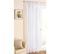 Tyrone Textiles Casablanca Sheer Panel Blanc 138x122cm Unisex