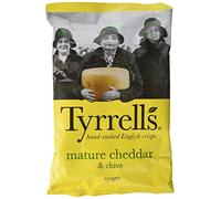 Tyrrell's Chips Cheddar et Ciboulette 150 g