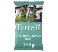 Tyrrells Chips de partage d'herbes méditerranéennes, 150 g