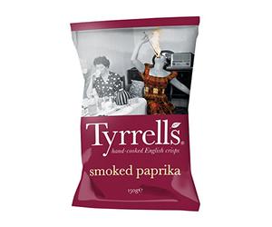 Tyrrell's Chips Lisses Paprika 150 g
