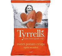 TYRRELLS Chips patates douces 125g - Le paquet de 125g