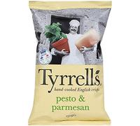 Tyrrell's Chips Pesto et Parmesan 150g (lot de 3)