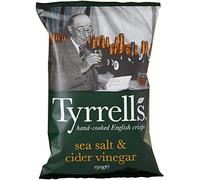 Tyrrell's Chips Sel de Mer/Vinaigre de Cidre 150 g - Lot de 12