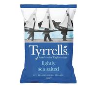 Tyrrells Lightly Sea Salted Crisps 150G by Tyrrell's