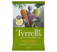 Tyrrells Parsnip, Beetroot & Carrot Veg Crisps with Sea Salt 125g