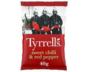 Tyrrells Piment doux et poivron rouge, 40 g
