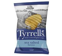 Tyrrell's Chips ondulées au sel de mer 150 g