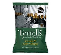 Tyrrell's Sachets de Chips Sel de Mer/Vinaigre de Cidre 40 g