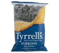 Tyrrells Sillons main cuit Anglais chips - sel de mer (150g) - Paquet de 6