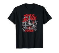 Tyrs Justice Forge Symbole de la mythologie Viking Nordique T-Shirt
