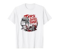 Tyrs Justice Forge Viking Mythologie Nordique T-Shirt