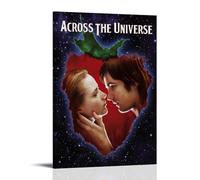 TYRWRHURWEY Affiches sur toile Across The Universe - Impression sur toile vintage - Décoration pour salon, chambre à coucher - 60 x 90 cm - Style cadre