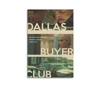 TYRWRHURWEY Dallas Buyers Club Affiches sur toile - Impression sur toile vintage - Décoration pour salon, chambre à coucher - 50 x 75 cm - Style rétro - Sans cadre