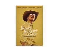 TYRWRHURWEY Dallas Buyers Club Poster sur toile - Impression sur toile vintage - Décoration pour salon, chambre à coucher - 20 x 30 cm - Style rétro - Sans cadre