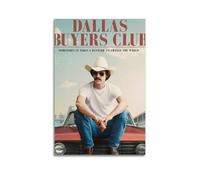 TYRWRHURWEY Dallas Buyers Club Poster sur toile - Impression vintage - Décoration murale pour salon, chambre à coucher - 30 x 45 cm - Style rétro - Sans cadre