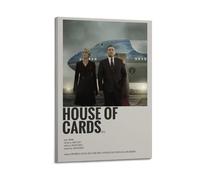 TYRWRHURWEY House of Cards Affiches, art mural sur toile, esthétique, vintage, décoration d'intérieur, salon, chambre à coucher, 30 x 45 cm, style cadre