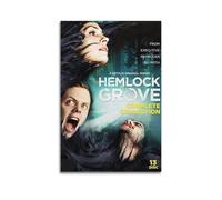 TYRWRHURWEY Poster décoratif vintage sur toile de Hemlock Grove - Décoration murale pour salon, chambre à coucher - 30 x 45 cm - Style sans cadre