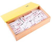 tysdyzgs Boîte de calcul Mental de Multiplication Montessori, Une Aide pédagogique aux opérations mathématiques pour Les Jeux de Puzzle,Multiplication