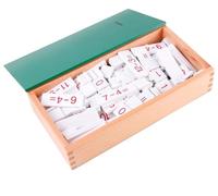 tysdyzgs Boîte de calcul Mental de Multiplication Montessori, Une Aide pédagogique aux opérations mathématiques pour Les Jeux de Puzzle,Subtraction