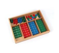 tysdyzgs Jeu de tampons Montessori, Addition et soustraction Enseignement de l'arithmétique et des mathématiques pour Enfants SIDA