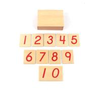 tysdyzgs Montessori Number Stick, Une Aide pédagogique aux mathématiques pour Enfants avec Une Base pour l'interaction Parent-Enfant,Number Cards