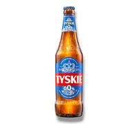 Tyskie 0,0 % volume - Bier sans alcool de Pologne 0,5 l (20 bouteilles)