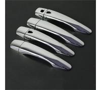 TYSMYXGS Cache-poignées De Porte De Remplacement Pour Nissan Pour Qashqai J11 (2014-2020) - Coque Décorative Extérieure Poignée Extérieure(Argent,2 boutons)