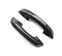 TYSMYXGS Cache-poignées De Porte Extérieures Pour VW Pour Scirocco 3 Mk3 (2008-2015) - Protection De Poignée De Porte Poignée Extérieure(Noir 2)