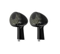 TYSMYXGS Indicateurs De Moto Clignotants Arrière De Moto, Feux De Freinage, Lampe pour Harley Sportster 883 Iron XL1200 48 Roadster Super Low 1992-2022 Clignotants Lumières(Ambre)