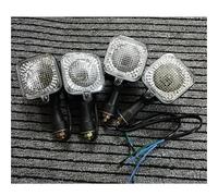 TYSMYXGS Indicateurs De Moto Clignotants Avant Et Arrière Pour Moto Pour CG125 CBT125 Clignotants Lumières(4 pièces blanches)