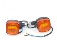 TYSMYXGS Indicateurs De Moto Clignotants Avant Et Arrière Pour Moto Pour CG125 CBT125 Clignotants Lumières(2 pièces courtes)