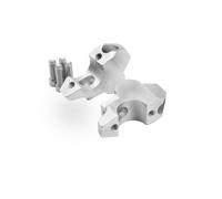 TYSMYXGS Kit De Montage pour Rehausseurs Guidon Moto pour ADV150, ADV160, ADV350, X-ADV 750 Et XADV750 (2017-2023) Rallonge Collier(Argent)