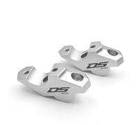 TYSMYXGS Rehausseur De Guidon Moto pour Voge DSX 900 DS900X 2024 - Adaptateur Rallonge Pince pour Rehausseurs Décalés Rallonge Collier(Argent)