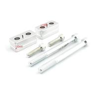 TYSMYXGS Rehausseur De Guidon pour BMW R1200GS Adventure 2008-2012, Accessoires, Kit Fixation Et Pinces Rallonge Collier(Argent 30 mm)