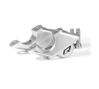 TYSMYXGS Rehausseur De Guidon pour Moto pour BMW R1200R LC 2015-2019 R1250R 1250R 2019- Drag, Adaptateur D'extension À Fixation par Collier Rallonge Collier(Argent1)