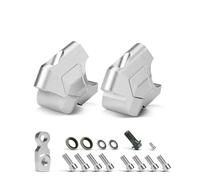 TYSMYXGS Rehausseur De Guidon pour Moto pour CFMOTO 800MT, Accessoires 700 450MT, Adaptateur Hauteur, Kit Montage pour 700MT Rallonge Collier(Argent)