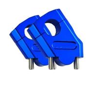 TYSMYXGS Réhausseurs De Guidon Moto pour FZ6 S2 FZ 6 pour FAZER MT-07 MT-09 MT07 MT09 MT 07 09, Adaptateur Serrage 22 Mm Rallonge Collier(Bleu)