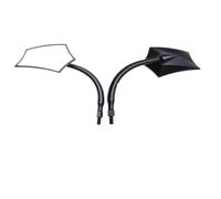 TYSMYXGS Rétroviseurs Rétroviseurs De Moto Rétroviseurs Latéraux Rétroviseurs Latéraux 8 Mm pour Harley Sportster Iron 883 Street Glide Rider 1 Paire