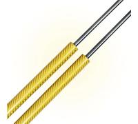 TYSMYXGS Vérin De Coffre Pour Ford Pour S-Max 1ère Génération (CD340) Monospace 2006-2014 670N Amortisseurs De Hayon Arrière Ressorts à Gaz pour Hayon(Jaune)