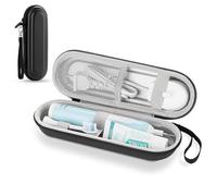 TYSORETY Étui de transport pour brosse à dents électrique Oral B/Oral-B Pro 1000 1500 5000 7000 et Philips Sonicare 4100 1100 5300 5100 6100/iO Series, Noir , Rangement