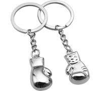 Tysq-2 Pièces Porte-Clés Gant Miniature Mixte, Homme Femme Pendentif Fantaisie Gant De Boxe Équipement De Gym Pour Hommes Clé Cercle De Boxe Charme