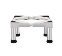 TYTFTDLD Base de réfrigérateur, réglable en longueur et en largeur, base de laveuse multifonction 4 pieds, réfrigérateur et congélateur, support électrique pour réfrigérateur[24-27cm]