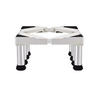 TYTFTDLD Mise à niveau multifonctionnelle à double tube, support de réfrigérateur à 8 pieds, réglable en longueur et en largeur base multifonctionnelle pour appareils électroménagers[24-27cm]