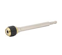 TYTOGE Adaptateur à Changement Rapide de Foret à Tige Hexagonale de 1/4 Pouces, Outil de Conversion Contextuel avec Poignée Antidérapante pour Perceuse électrique (150mm)