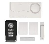 TYTOGE Alarme d'ouverture de Fenêtre, Installation Facile et Polyvalente, Alarmes de Capteur de Porte sans Fil 108 DB Multifonctionnelles avec Télécommande pour Chambres à Coucher