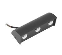 TYTOGE Appliques Murales LED, 3 W, Lumière Chaude sans éblouissement, étanche IP65, Design Moderne en Aluminium Durable, avec 3 LED, pour Cour, Cuisine, Salle de Bain, Salle à Man