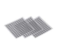 TYTOGE Autocollants Réfléchissants de Numérisation 3D, 300 Points de Marquage de Positionnement avec 3 Mm ID 6 Mm OD, Haute réflectivité Forte Adhérence, pour Analyse de Démarche